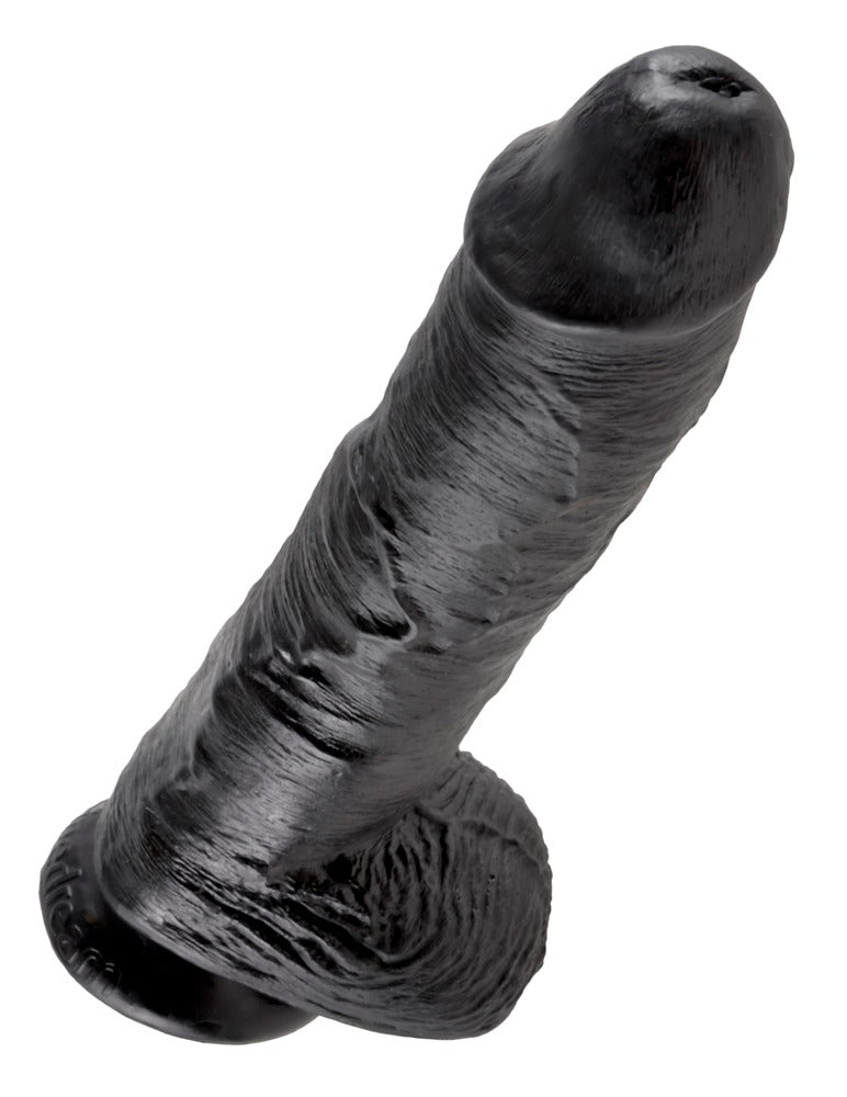 10" Dildo met Ballen