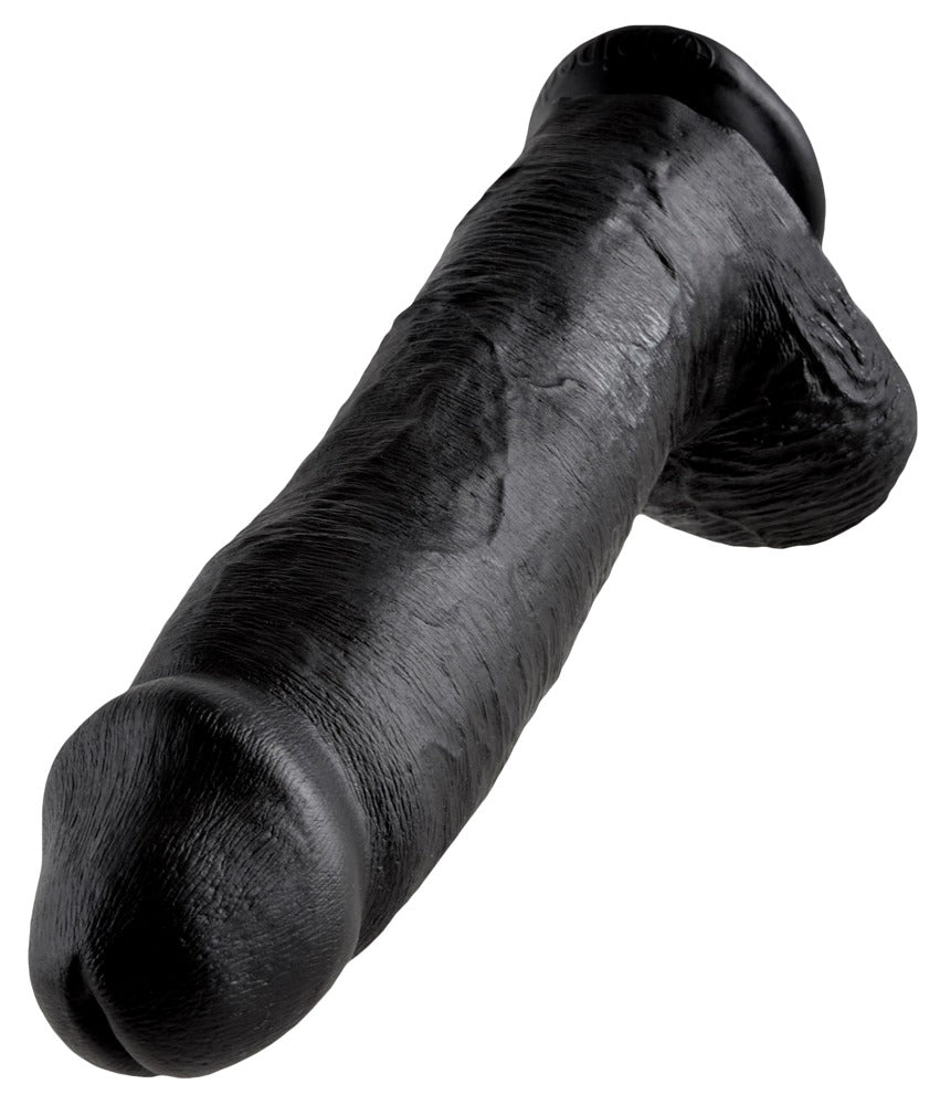 12" Dildo met Ballen