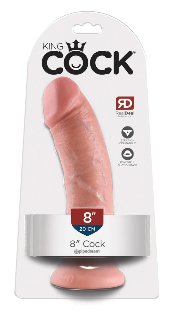 8" Dildo - King Cock - SKU: 5327460000