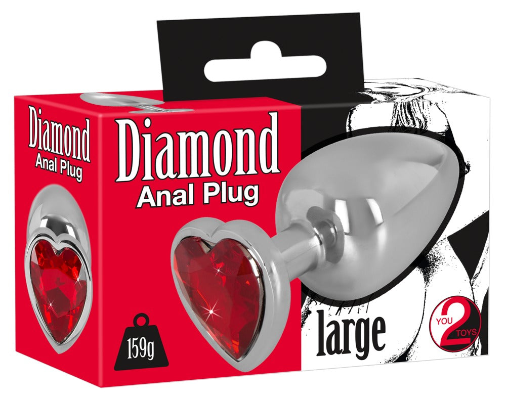 Diamanten butplug