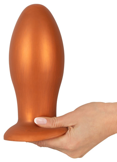 Zachte buttplug met zuignap