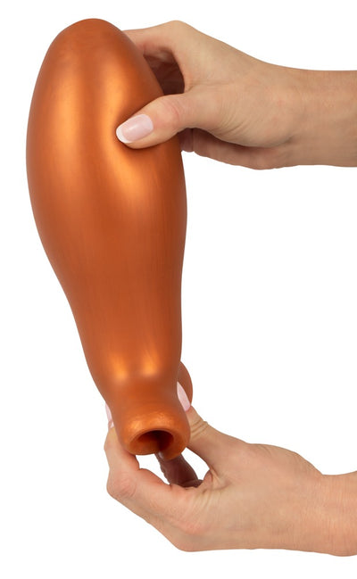 Zachte buttplug met zuignap