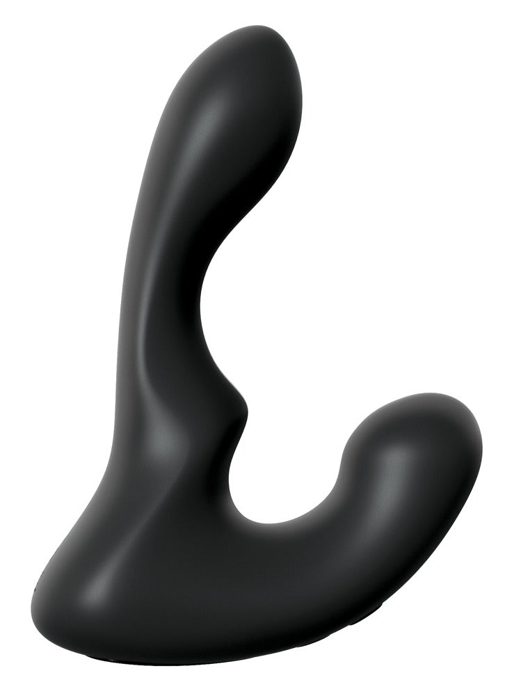 Anal Fantasy Elite P-spot vibrator met 9 knikstanden - Zwart