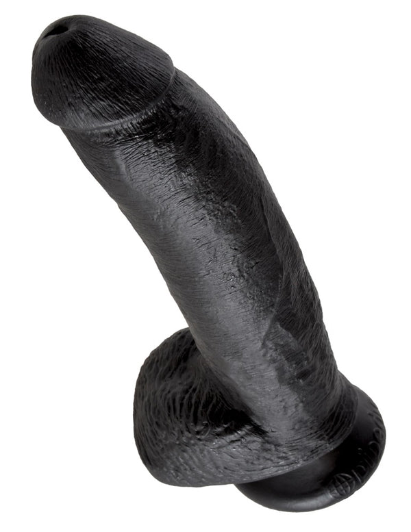 Cock 9" met ballen - King Cock - SKU: 5420160000