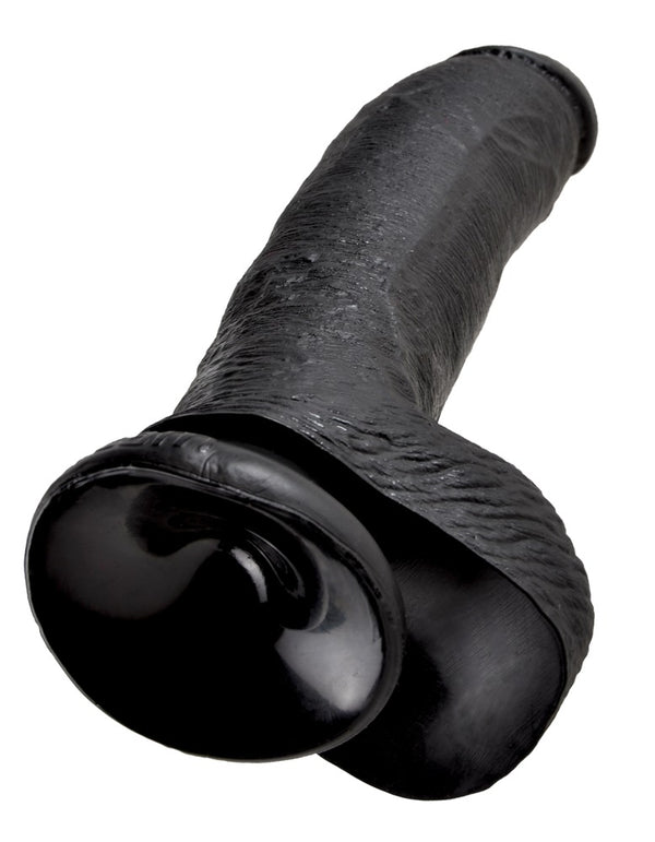 Cock 9" met ballen - King Cock - SKU: 5420160000