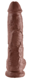 10" Dildo met Ballen