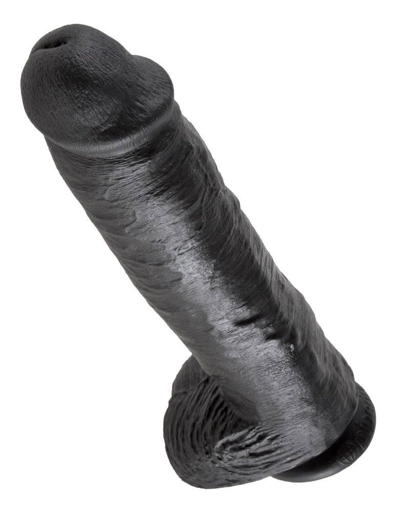11" Dildo met Ballen