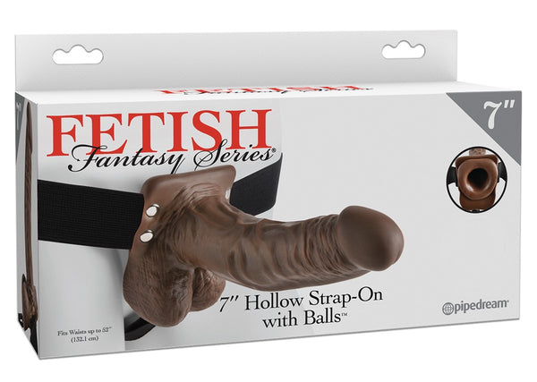 Holle Strap-on met Ballen - Fetish Fantasy Series - SKU: 5436400000