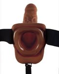 9" holle riem met ballen