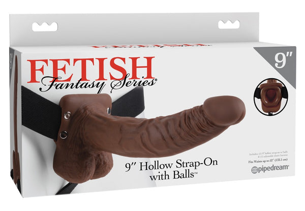 9" holle riem met ballen - Fetish Fantasy Series - SKU: 5436590000