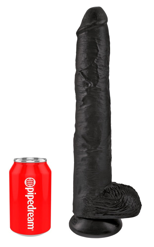 14" Dildo met Ballen