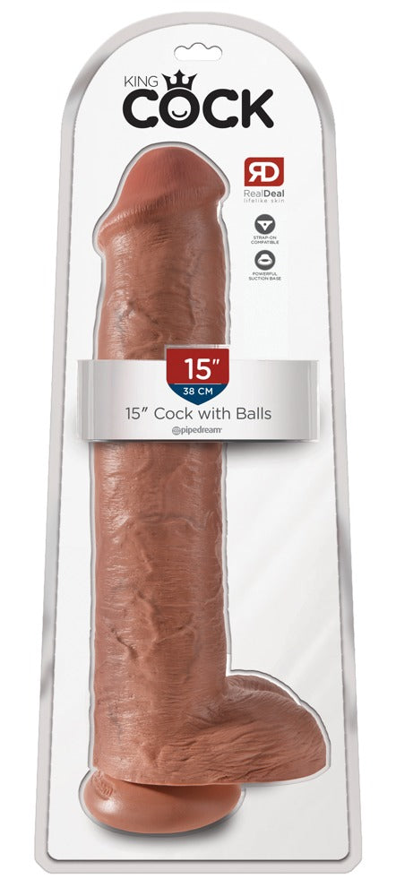 Cock met ballen 15"
