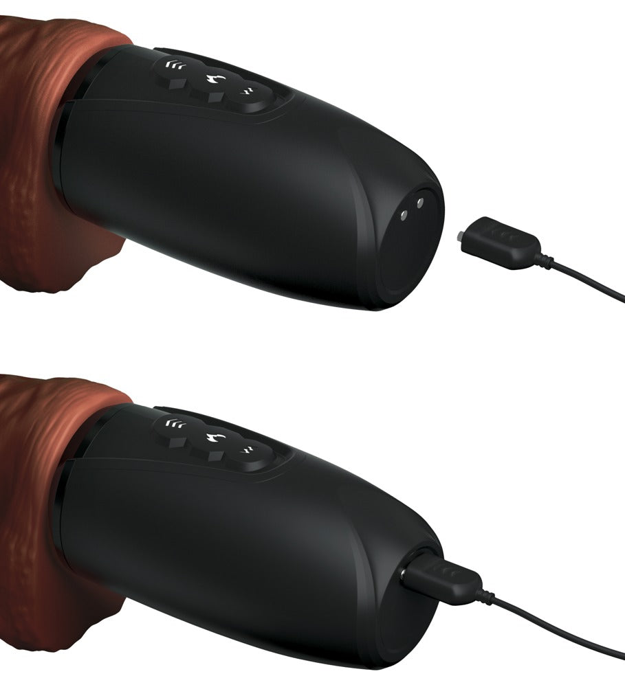 7,5" Thrusting Cock met Ballen