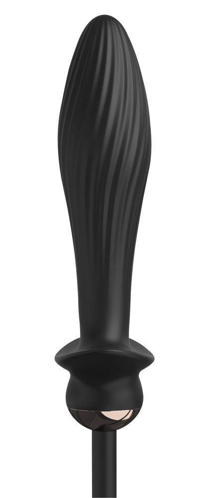 Auto-Throb Opblaasbare Vibrerende Plug