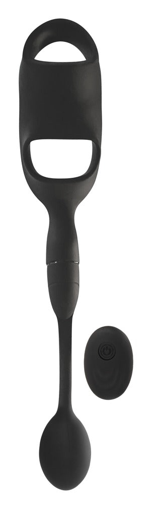 Cock Ring met RC Butt Plug