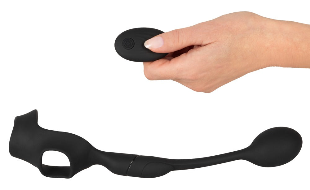 Cock Ring met RC Butt Plug