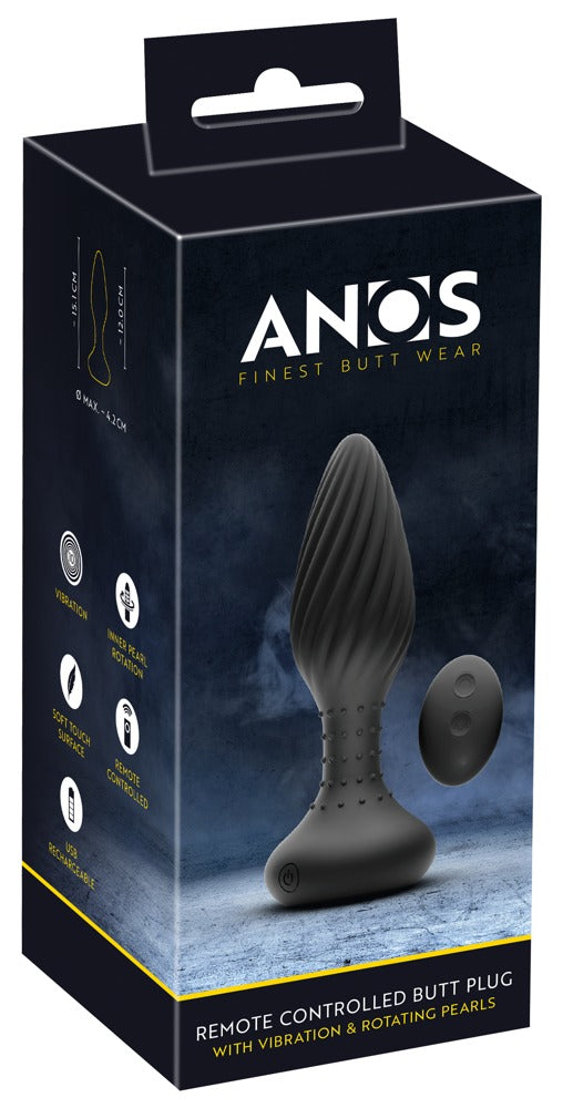 Op afstand bediende buttplug - ANOS - SKU: 5507600000