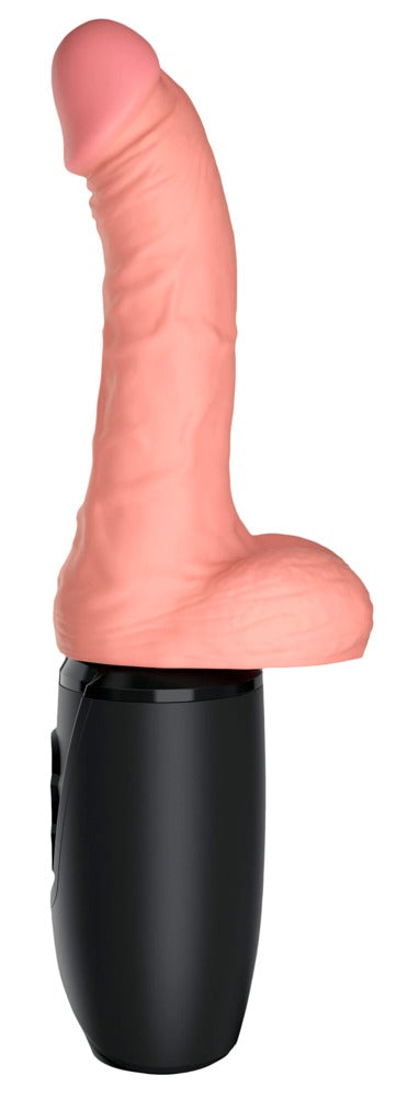 6,5" Thrusting Cock met Ballen - King Cock Plus - SKU: 5519290000