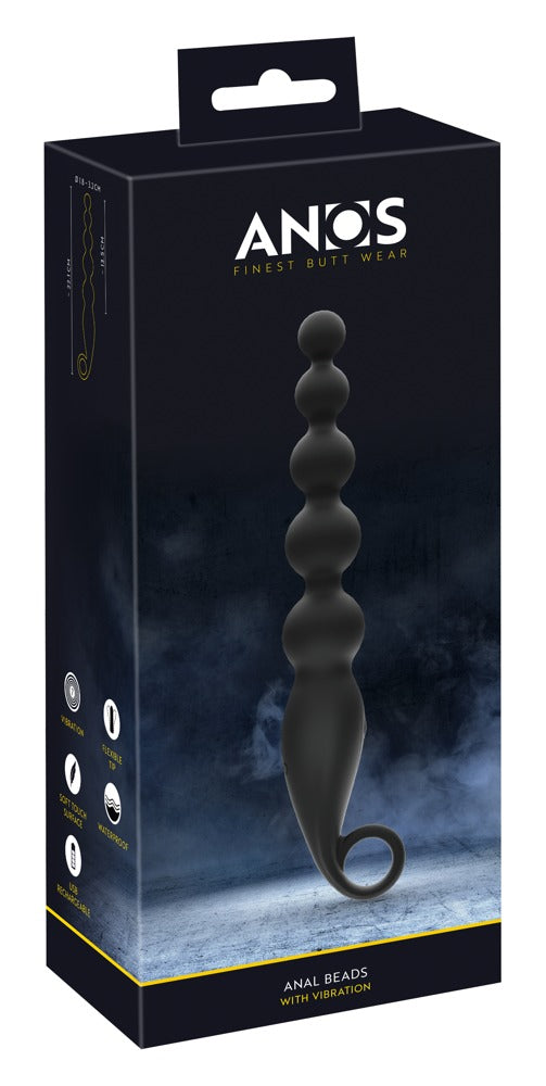 Anale kralen met vibratie - ANOS - SKU: 5529330000