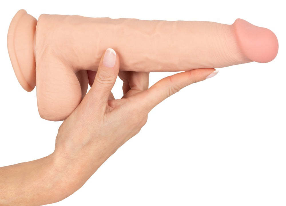 Dildo met beweegbare huid