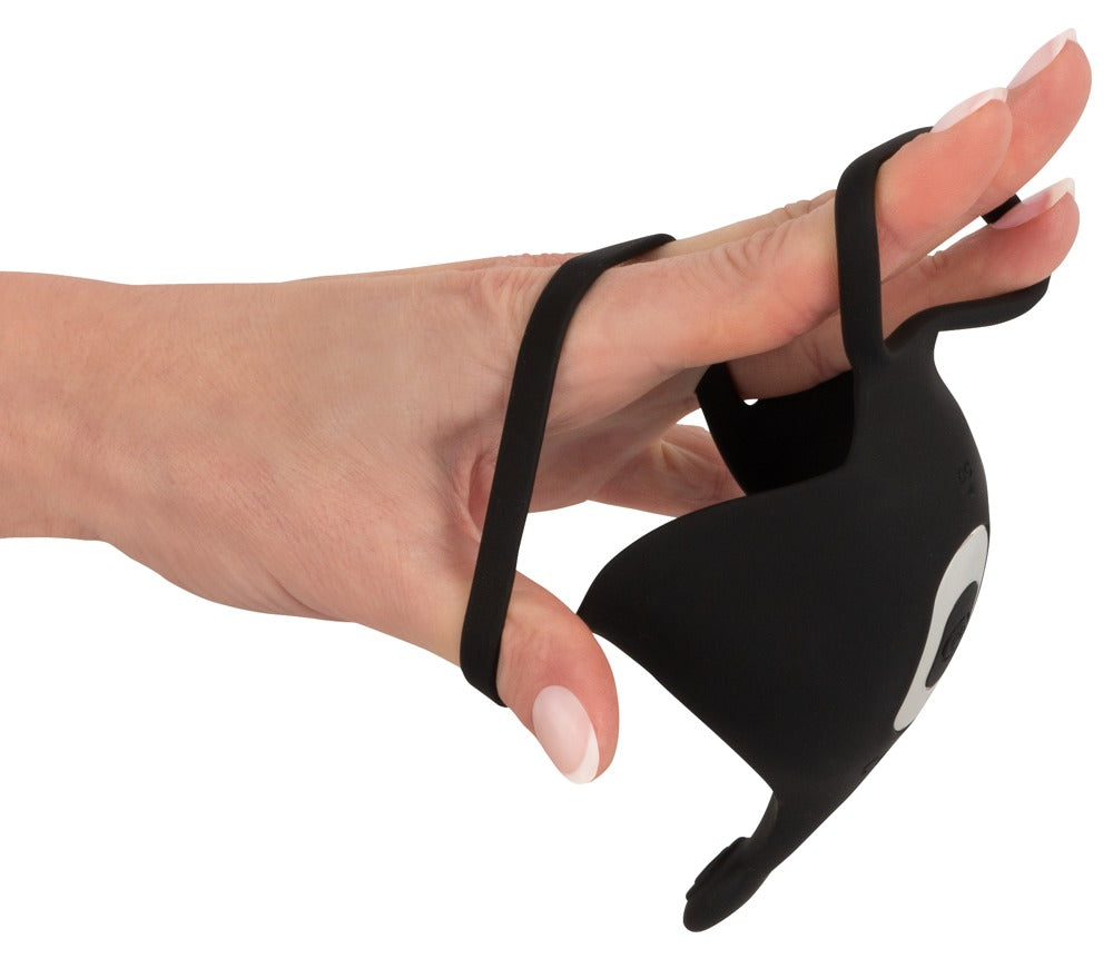 Cockring met RC balmassager