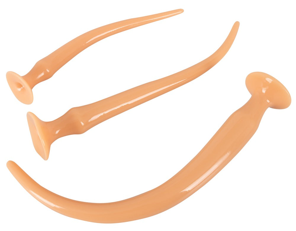 Super Lange Flexibele Butt Plug Set