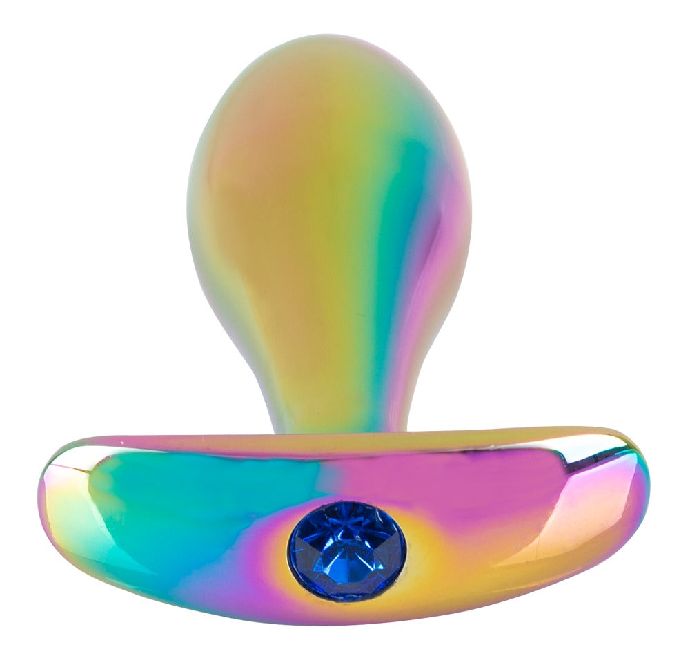 Metalen Butt Plug Set in Regenboog Kleuren