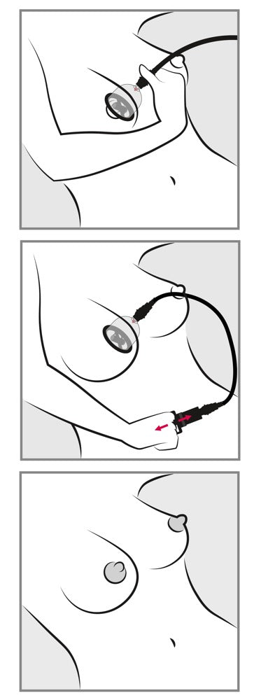 Bad Kitty Vibrerende Tepelbekers