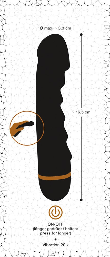 Bendy rimpelvibrator