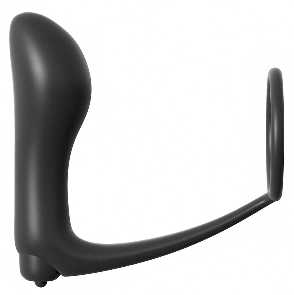 Ass-Gasm Cockring Vibrerende Plug