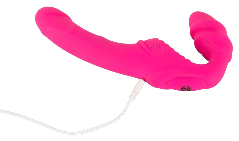 Vibrerende strapless strap-on