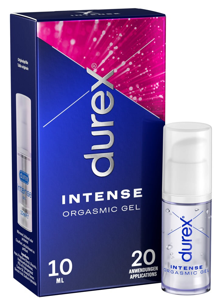 Durex "Intense Orgasmic Gel".