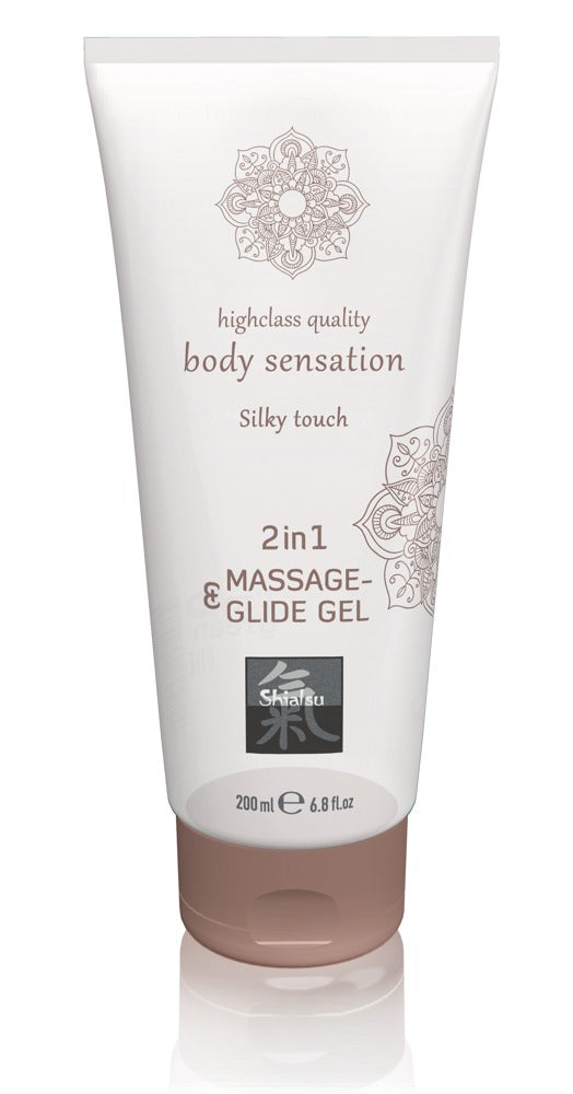 Massage &amp; Glide Gel 2in1 Zijdezachte Aanraking - HOT Shiatsu - SKU: 6236100000