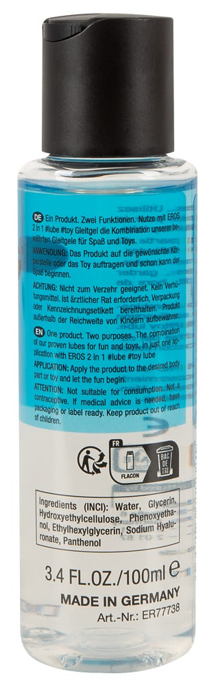 2in1 glijmiddel &amp; speeltje