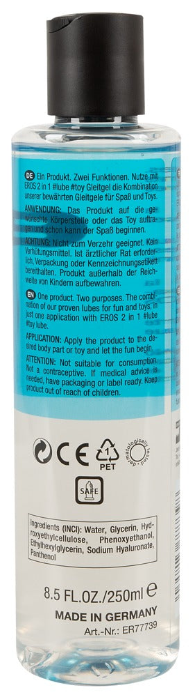 2in1 glijmiddel &amp; speeltje