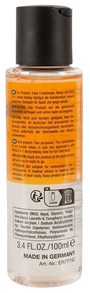 2in1 anaal & vertraging