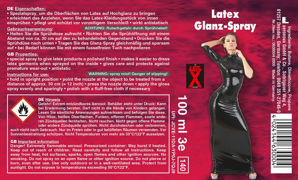 Latex Glansspray