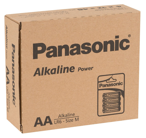 12 x 4 AA-batterijen - Panasonic - SKU: 7408020000
