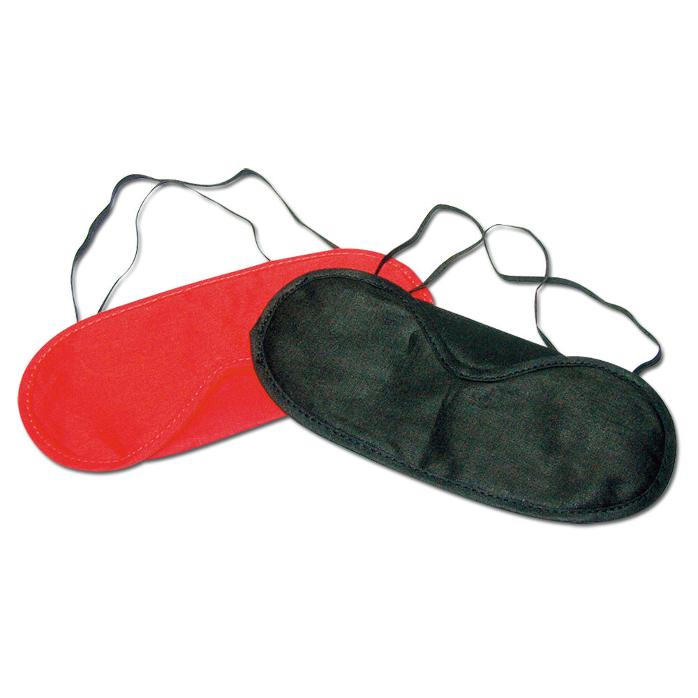 Blinddoek Set 2 rood/zwart