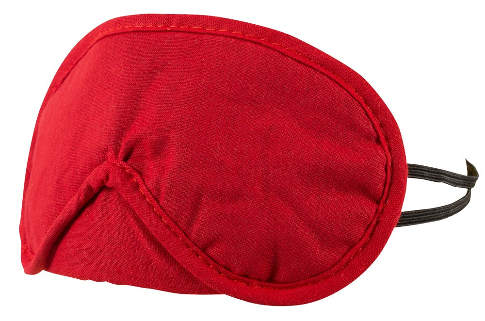 Blinddoek Set 2 rood/zwart