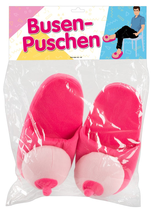 Pluche Pantoffels Tieten - IntimateRed - SKU: 7798300000