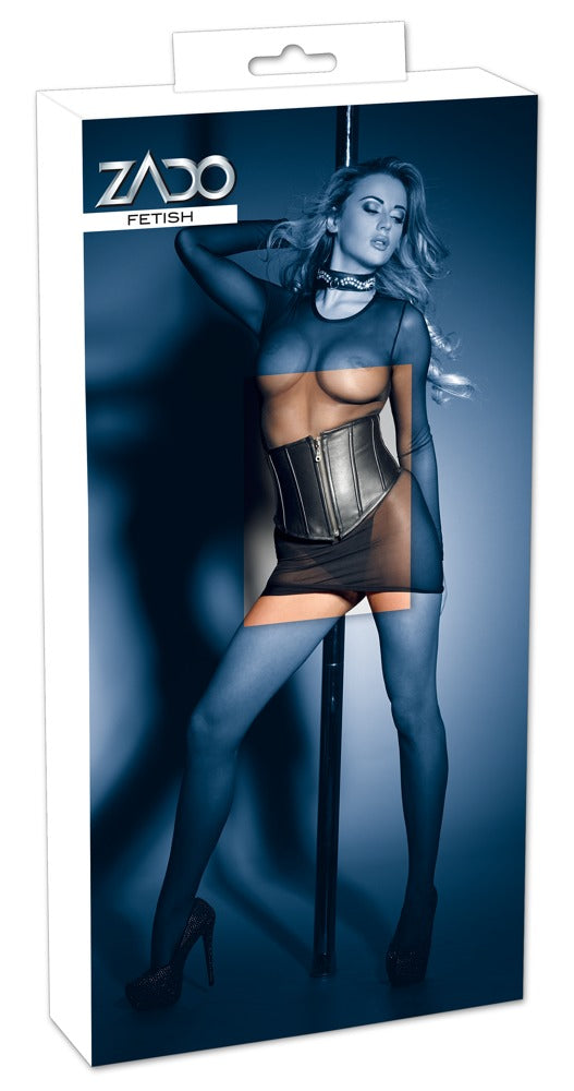 Leren Taille korset - Corsage,Leer chroom-vrij gelooid,voering,katoen,Extra informatie,echtleer,lamsnappa - IntimateRed