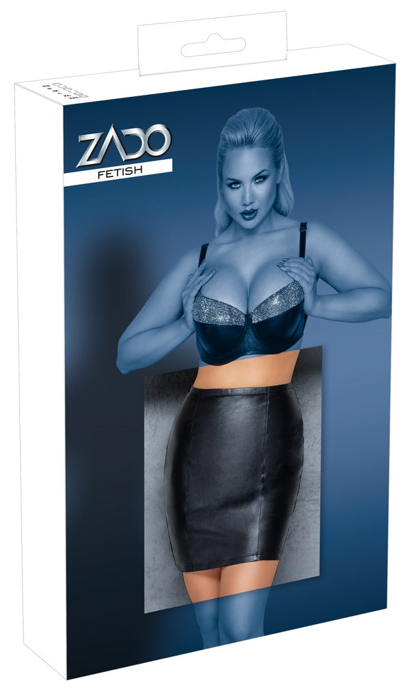 Rok - Rok,Leer chroom-vrij gelooid,Aanvullende informatie,echtleer,lamnappa - IntimateRed