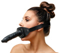 Gag - Gag,Splitleathercow,gelooidchroomvrij,polyurethaancoatingDildo/knevel,Latex - IntimateRed