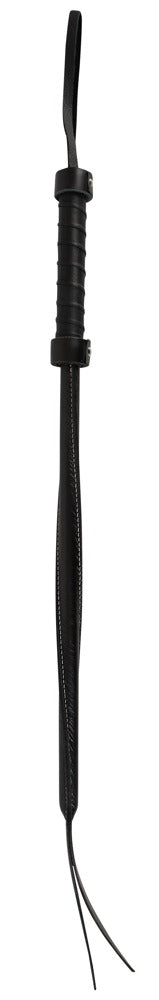 Leren gedraaide zweep