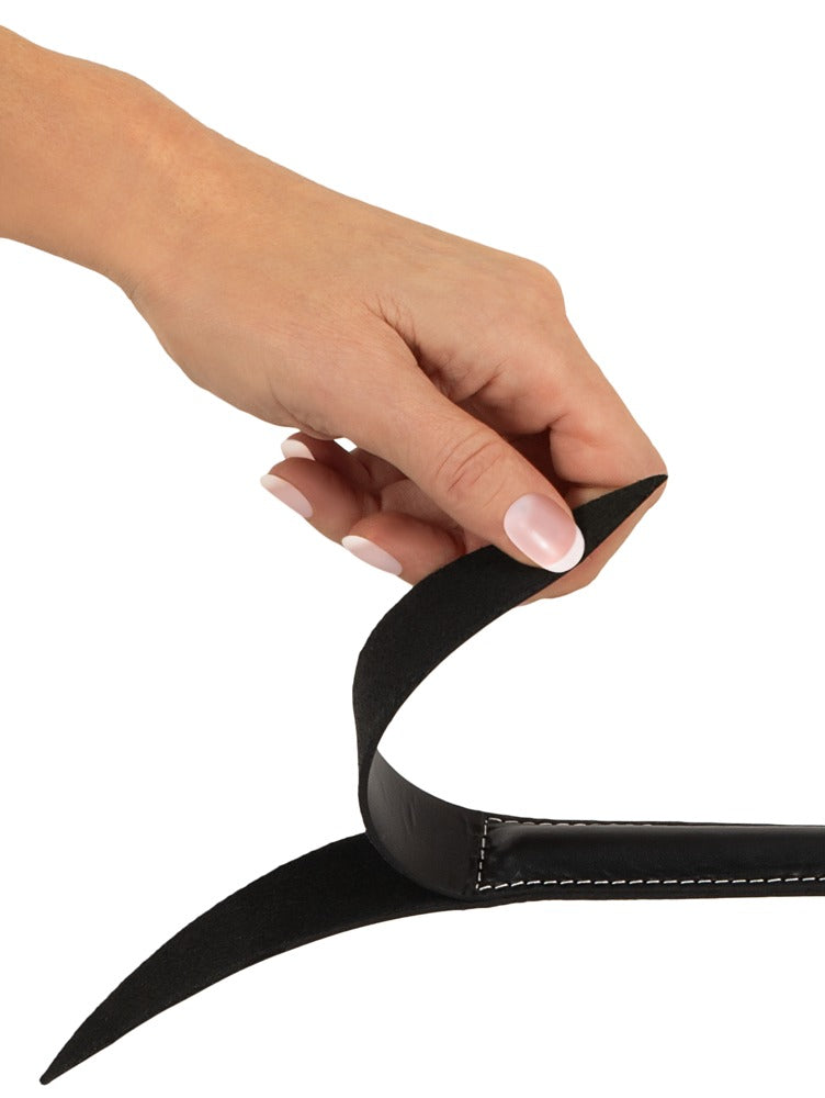 Leren gedraaide zweep