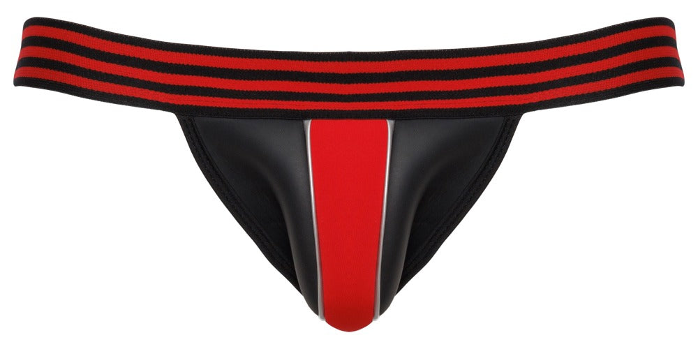 Men's Jockstrap zwart rood