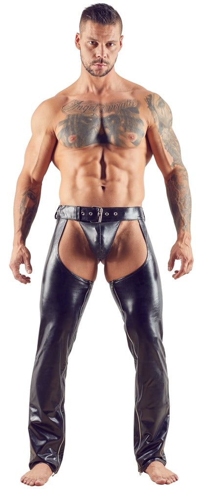 Chaps &amp; String - Chaps, polyester, spandex, coating, polyurethaan - IntimateRed