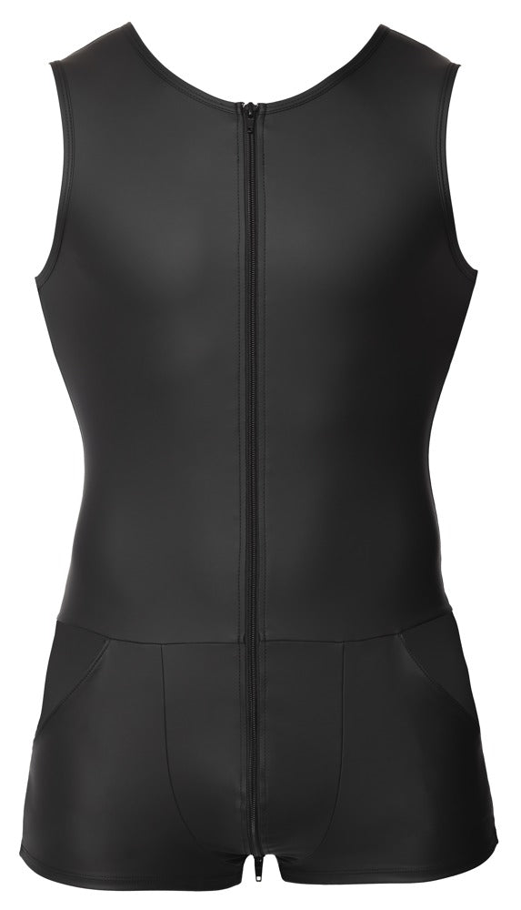 Playsuit - Korte jumpsuit, polyester, spandex, Coatingpolyurethaan - IntimateRed