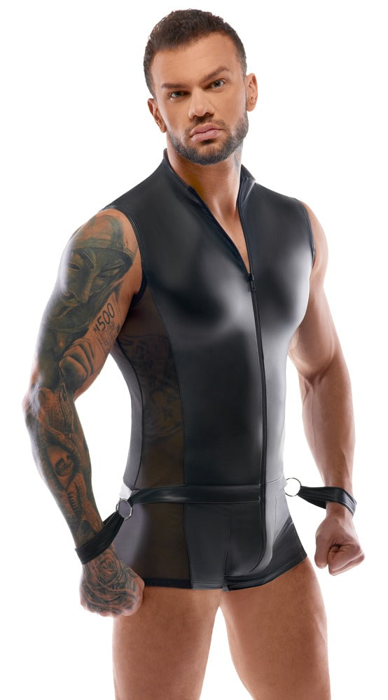 Jumpsuit - Overall, polyester, spandex - IntimateRed